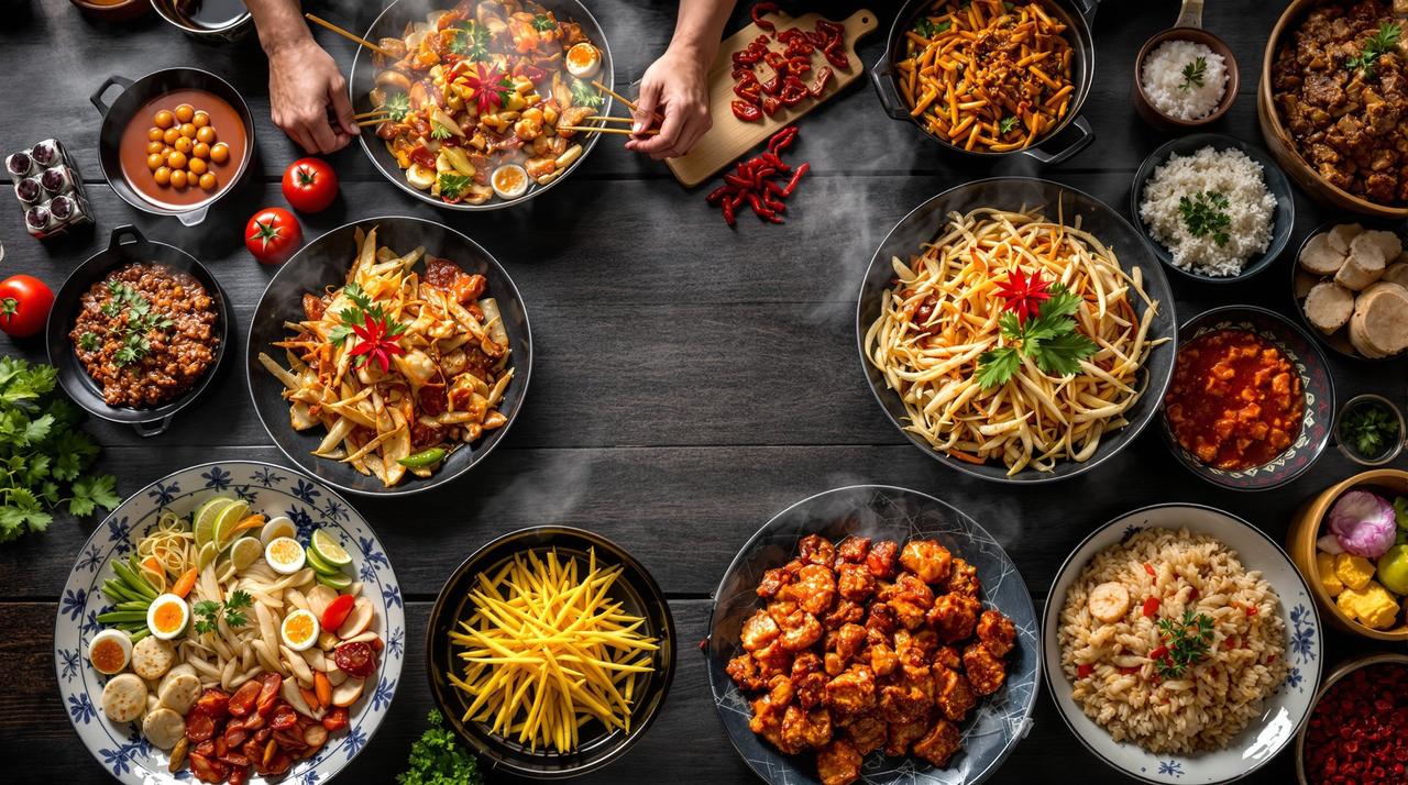 金桔影视美食地图：舌尖上的中国味道